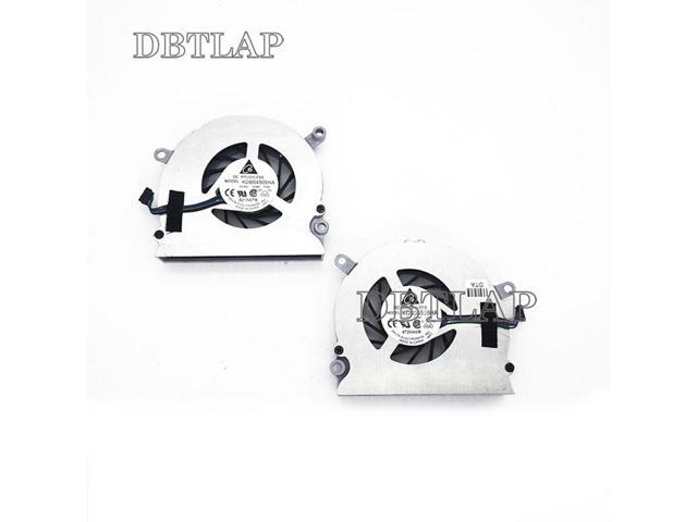 2 pcs/Lot Compatible for MacBook Pro 15.4' C2D A1226 A1211 A1260 Left & Rigt CPU Fans CPU Cooling Fan KDB04505HA 7H83 7A48