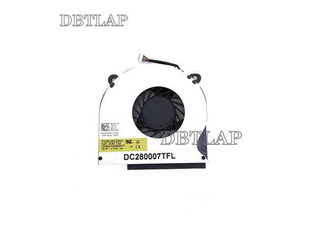 Laptop CPU Fan Compatible for Dell Latitude E6410 Fan 04H1RR DC280007TFL CPU BATA0610R5H 002 Fan