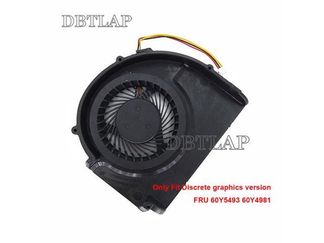 CPU Fan for Lenovo Thinkpad W510 FRU 60Y5493 60Y4981 GC055010VH-A 13.V1.B4160.F. GN Laptop Fan Discrete Graphics