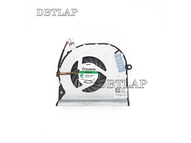 Laptop CPU Fan for DELL Studio 15Z 1569 P06F CPU Cooling Fan 49RM6FAWI00 forcecon DFS531005MC0T F9J2 CN-0D355P D355P
