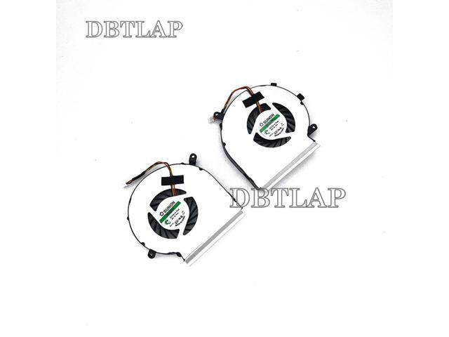 Laptop Fan for MSI GE72 GE62 PE60 PE70 GL62 GL72 Laptop CPU + GPU Cooling Fan PAAD06015SL