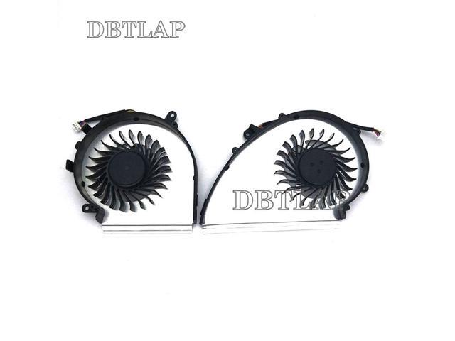 CPU GPU Fan for MSI GP72VR Laptop CPU Cooling Fan PAAD06015SL N366 N372 4PIN