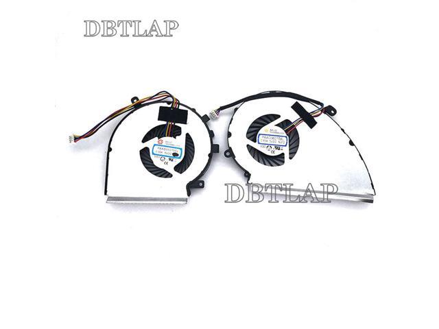 CPU GPU Fan for MSI GP72VR Laptop CPU Cooling Fan PAAD06015SL N366 N372 4PIN