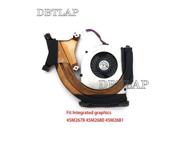 CPU Fan for Lenovo ThinkPad T410S T410Si Fan with heatsink 45M2678 45M2680 45M2681 Laptop Cooling Integrated Graphics