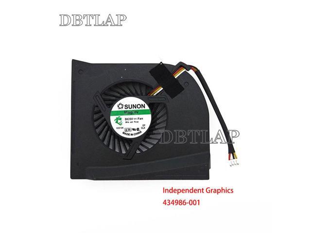 Laptop Fan for HP Pavilion DV6000 DV6100 DV6200 DV6500 DV6600 DV6700 DV6800 DV6900 Cooling Independent Graphics 434986-001