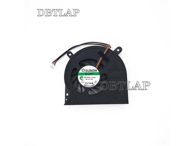 Laptop CPU Fan for MSI MSAC73 Haier C3 Q51 Q52 Q5T Q7-one Desktop Fan PLB08020S12H 4pin 12V 0.6A