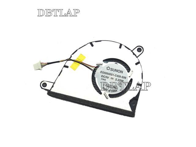 CPU Cooling Fan for Lenovo Yoga 2 13 2-13 UDQFLSR01DCM AT1380010C0 DC28000E4S0 EG50040S1-C450-S99 Laptop Fan