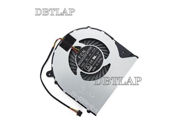 New CPU Fan for Clevo W350DW F57 m510D1 F57 F57-D1 F57-D5R D1 D1T D2 D3 D2R 6-31-N5502-102 CPU Cooling Fan DFS551205WQ0T FH22