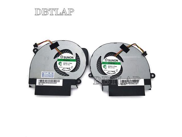 CPU Fan for Toshiba Satellite S55T-B S55T-B233 S55T-B5273 S55T-B5282 S55T-B5260 S55T-B5239 S55t-B5274NR S55T-B5134 S55T-B5273 S55T-B5273NR Left &...