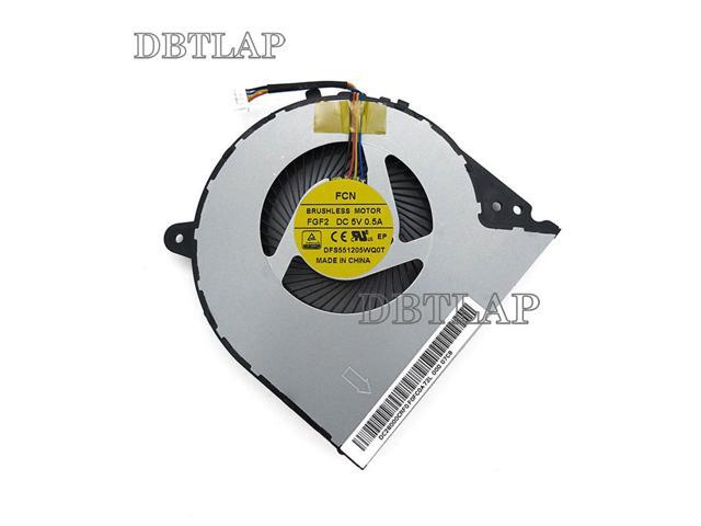 Fan for Lenovo IdeaPad Y700 Y700-15ISK Laptop CPU Fan P/N:MF75100V1-C010-S9A DC28000CRS0 4pins