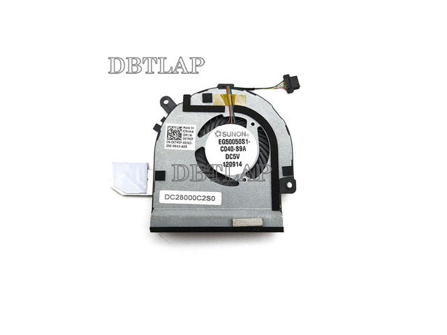 CPU Cooling Fan for Dell XPS 12 9Q23 KTM0F 0KTM0F DC28000C2S0 Cooler