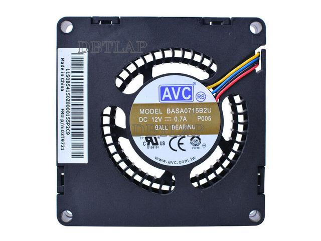 Cooling Fan for Lenovo ThinkCentre M53 M72e Tiny M92 M92P Cooling Fan 03T9721 AV