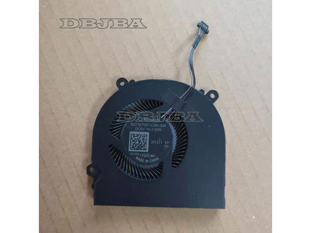 DBTLAP Laptop Cooling Fan Cooler For EG75070S1-C391-S99 DC 5V 2.5W 4PIN