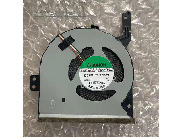 cpu cooling fan for ASUS F580U FL8000U 5V 0.5A EG50050S1-CB30-S9A 13NB0FD0T04021