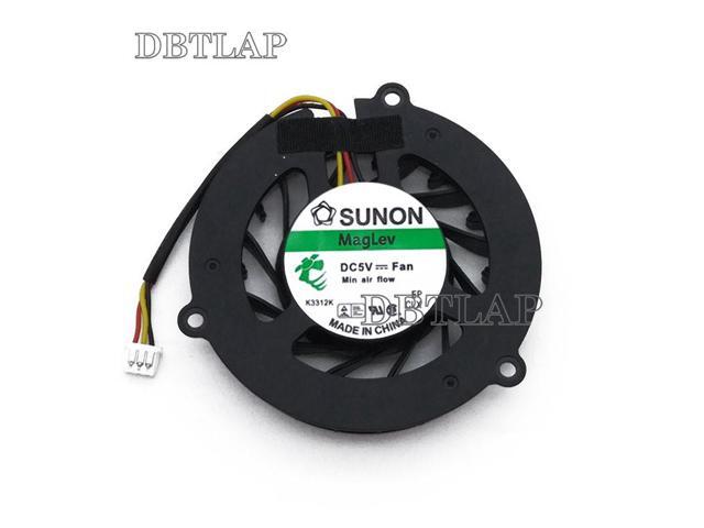 Laptop CPU Fan Compatible for MSI VR200 V120 Fan T & T 6010H05F PF3 msi-6837d Cooling CPU Fan Compatible for LG E500