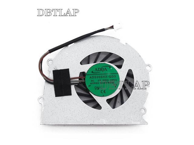 Laptop CPU Fan Compatible for Toshiba Satellite Pro T110 T111 CWTL1 KSB0405HA 9G44 AD5305HX-QD3 3pin Cooling Fan