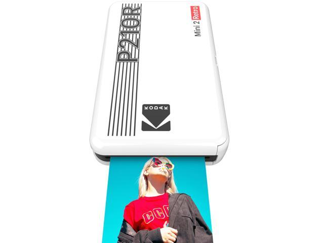 Kodak Mini 2 Retro Portable Instant Photo Printer, Wireless Connection, Compatible with iOS, Android & Bluetooth, Real Photo (2.1x3.4), 4Pass...