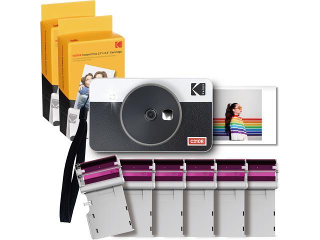 Kodak Mini Shot 2 Retro Portable Wireless Instant Camera & Photo Printer 2-in-1, Compatible with iOS & Android and Bluetooth Devices, Real Photo...