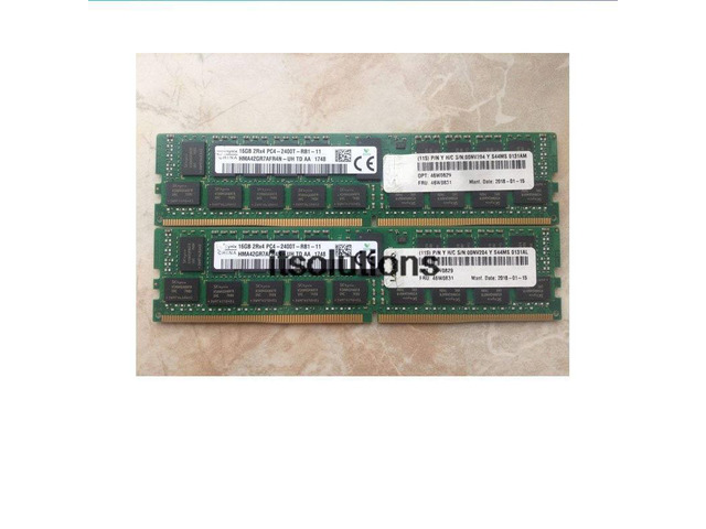 For IBM X3850X6 X3950X6 16G 2RX4 DDR4 2400 46W0831