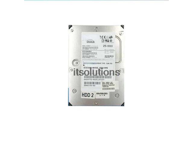 For Sun/Oracle FS1-2 Hard Disk 7309433 7308974 HUH728080AL5205
