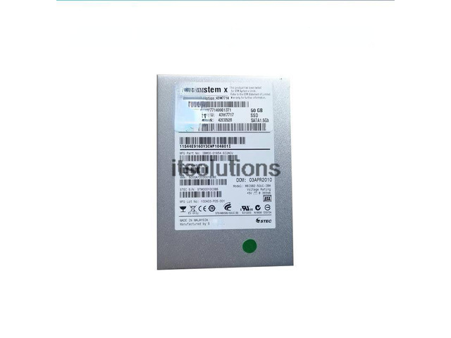 For IBM 50G SSD 2.5 SATA SSD 43W7717 43W7714 42C0528