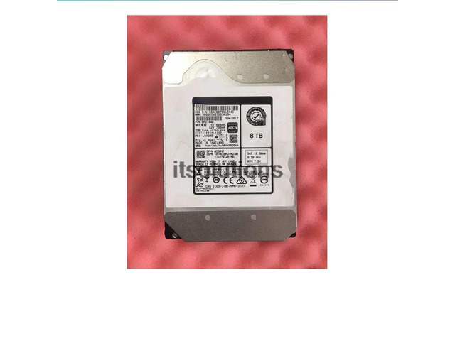 For HGST HUH721008AL4200 8T hard disk DELL CDDMJ Enterprise SAS