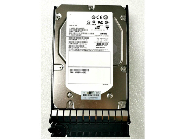 For HP 384854-B21 376595-001 146G SAS 3.5 15K server hard drive