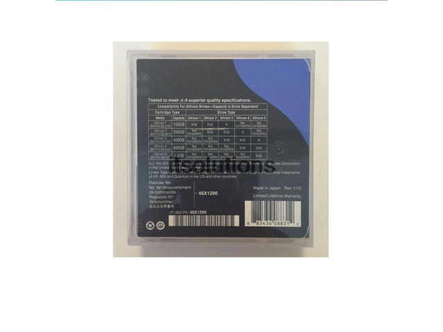 For IBM LTO5 tape Ultrium 5 Data storage backup tape 46X1290 1.5TB-3.0TB