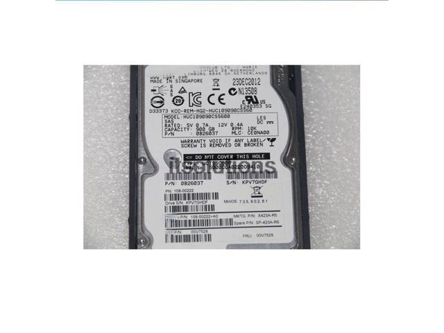 For NETAPP X423A-R5 00V7528 00V7529 900G hard disk 10K SAS 108-00222