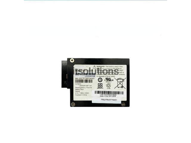 For IBM BAT1S1P 81Y4451 M5015 M5014 9260-8i array card battery bbu0