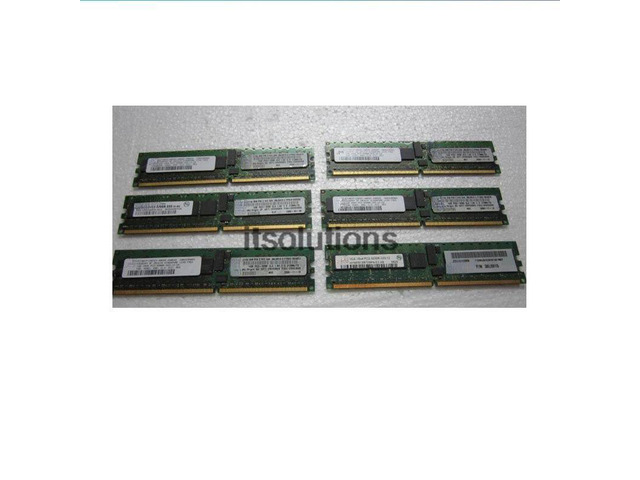 For IBM 1GB 1RX4 PC2-3200R memory 38L5915 39M5809 39M5808 73P2870