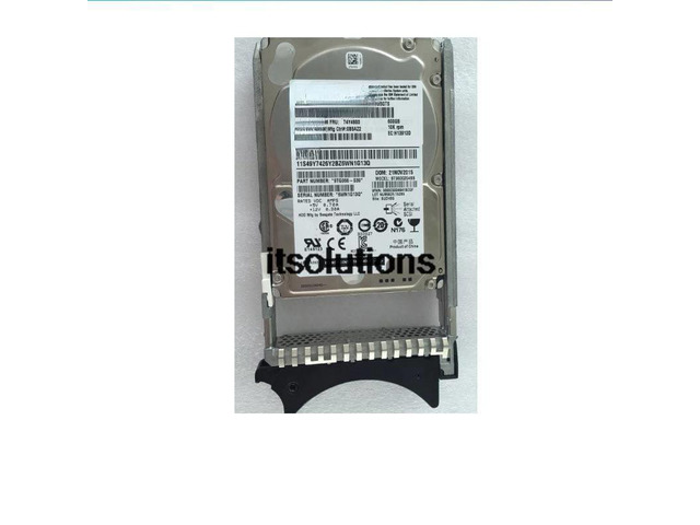 For IBM 74Y4891 74Y4900 1790 600G 10K 2.5 SAS P7 Series Small Form Factor Hard D