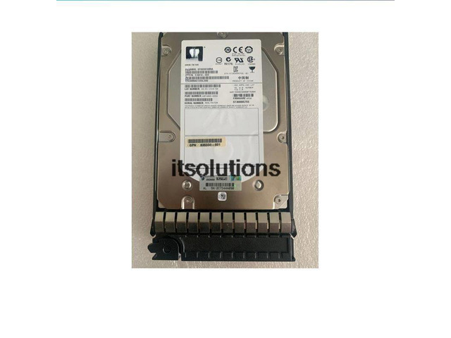 For HP AP872A 583718-001 EVA P6500 600G 15K SAS 3.5 storage hard drive