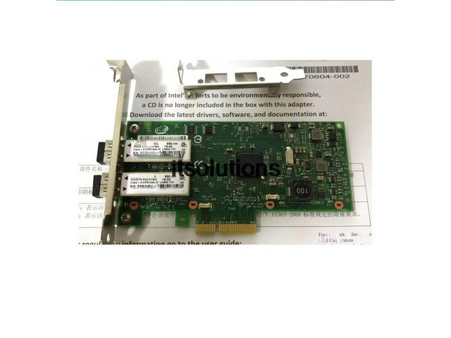 For Network Card I350-F2 Dual-Port Gigabit Fiber Network Card 06310058 I350-F2G1P20