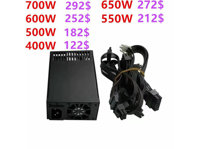Brand-PSU For Itx Flex Small 1U K39 Switching Power Supply 700W 650W 600W 550W 5