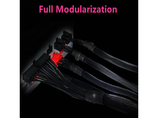 PSU For Huntkey Brand Intel RTX2070 80plus Gold Full Module Mute Power Supply 600W Power Supply MVP K600 HK700-51PP
