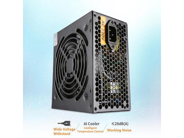 Original PC PSU For Segotep Brand Quiet 500W Power Supply RTX2060 Rated 500W Peak 600W Switching Power Supply SG-D600JYB