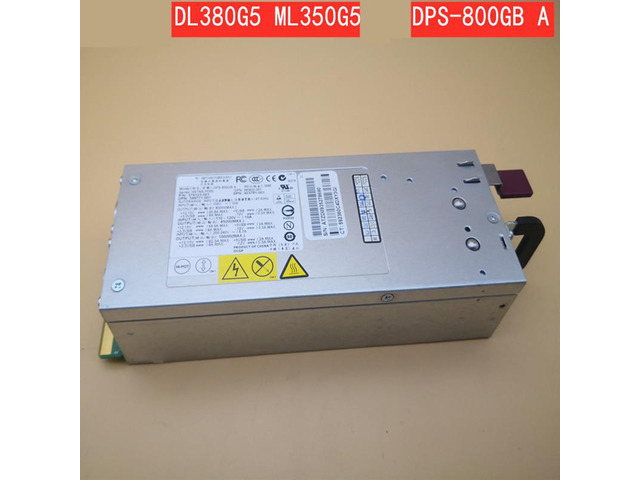 For HP 380 350 370G5 1000W Power Supply DPS-800GB A HSTNS-PD05 399771-B21 379123