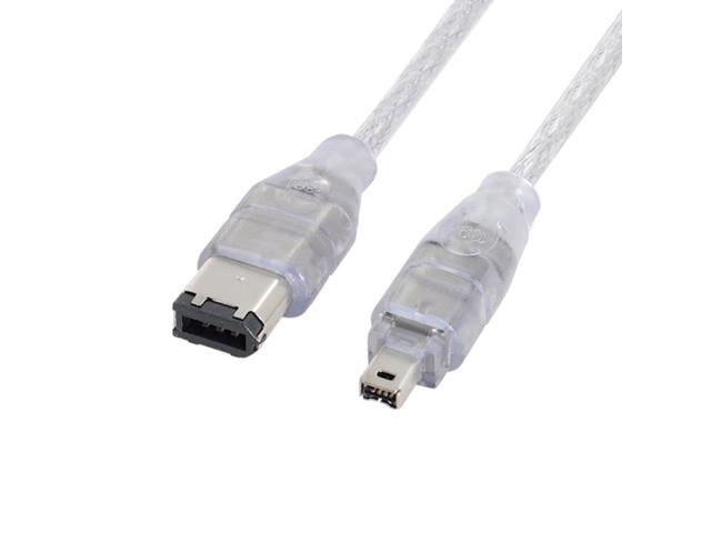 1394 6Pin to Firewire 400 IEEE 1394 4 Pin Male iLink Adapter Cord Cable for Camera Camcorder