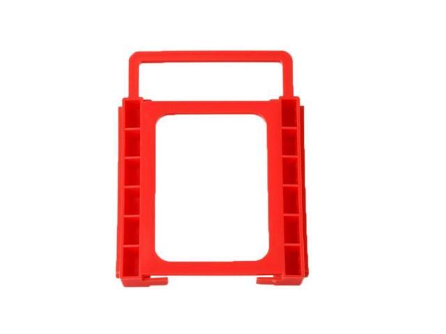 OIAGLH 2.5 to 3.5 inch SSD to HDD Mounting Adapter Bracket Hard Drive Holder Mounting Adapter Bracket RED