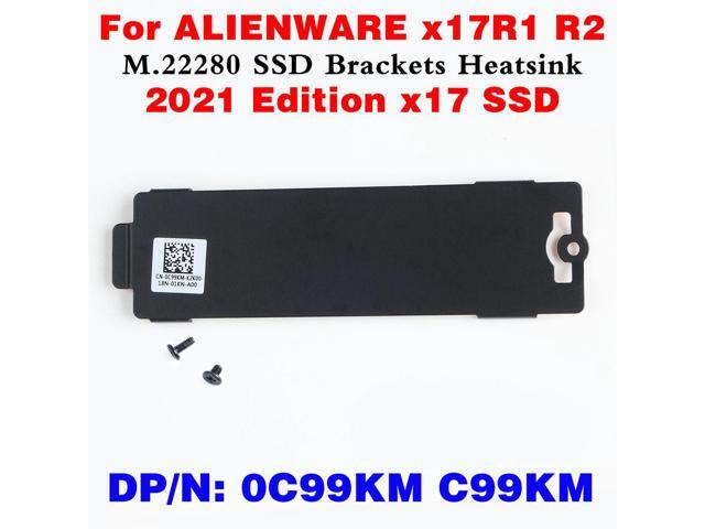 OIAGLH 0C99KM C99KM M.2 2280 SSD NVME Mounting Brackets Heatsink Cover Thermal Plate For ALIENWARE x17 R1 R2