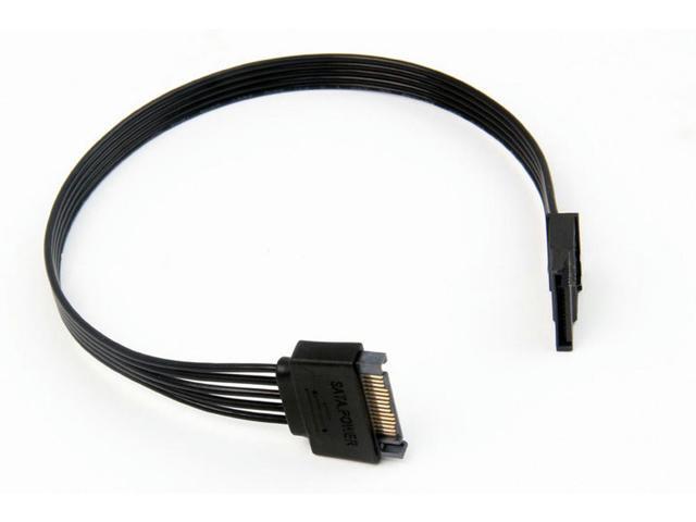 SATA 15Pin Male To Female Power Extension Cable HDD SSD Power Supply Cable SATA Power Cable For PC 30CM