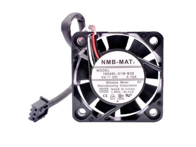 1604KL-01W-B39 4010 4cm 40mm fan 40x40x10mm DC5V 0.10A 3 lines Cooling fan for video recorder switch router