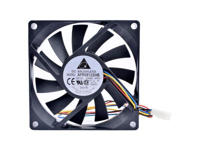 AFB0812SHB 8cm 8015 80x80x15mm 80mm fan 12V 0.40A 4 lines pwm ultra-thin chassis CPU large air volume cooling fan