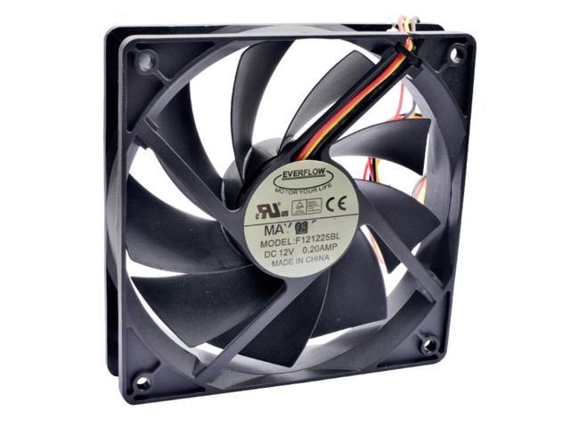 F121225BL 12cm 12025 120mm fan 120x120x25mm DC12V 0.20A double ball speed detection for cooling fan of computer chassis CPU
