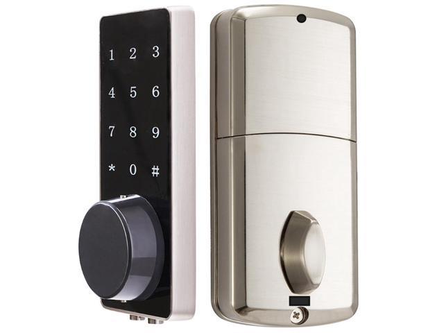 Bluetooth Deadbolt Lock Digital Electronic Keyless Entry APP Wifi Remote Control Keyboard Smart Press Screen Door Lock