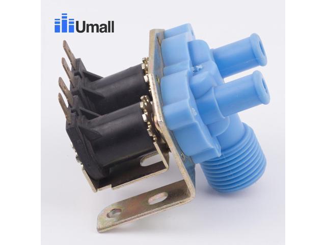 universal washer replace parts washing machine water double inlet valve JSF1 washing machine repair parts for household photo