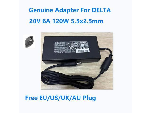 OIAGLH 20.0V 6.0A 120.0W 5.5x2.5mm DELTA ADP-120VH D Power Supply AC Adapter For Laptop Charger