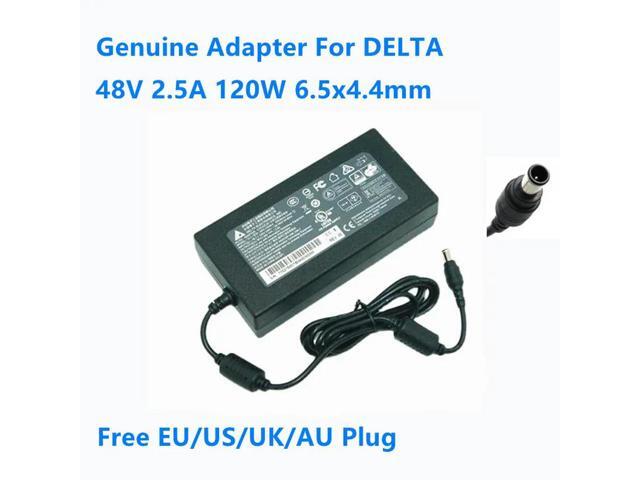 OIAGLH 48V 2.5A 120W 6.5x4.4mm Delta DPS-120AB-5 AC Adapter For POE Power Supply Charger
