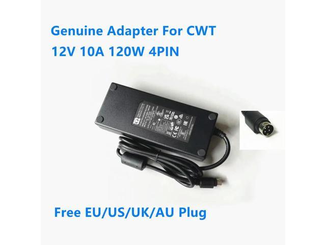 OIAGLH 12V 10A 120.0W 4PIN 2ABU120F CAD120121 AC Adapter For CWT Power Supply Charger